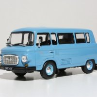 Barkas B1000 микробус 1963 - мащаб 1:43 на DeAgostini моделът е нов в блистер, снимка 1 - Колекции - 44494293