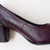 Нови естествени немски Jana  в бордо и цв. 38 н-р, снимка 8 - Дамски обувки на ток - 37956984