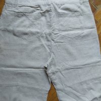 Два чифта бермуди - маркови ленени потури и дънкови бермуди / цвят Милитъри, снимка 5 - Къси панталони и бермуди - 42149043