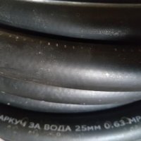 Маркуч гумено-текстилен за вода Ф 25 мм (20 метра), снимка 4 - Резервни части за машини - 28424987