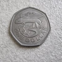Монети. Карибски басеин. Барбадос. 1 долар  и 0.25 цента. 2 бр., снимка 6 - Нумизматика и бонистика - 40774667