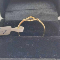 Нов Златен пръстен-1,16гр/14кр, снимка 5 - Пръстени - 44509315