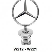 Емблема Mercedes Benz метал,мерник W212/W221 -OEM 221880086, снимка 1 - Аксесоари и консумативи - 39387409