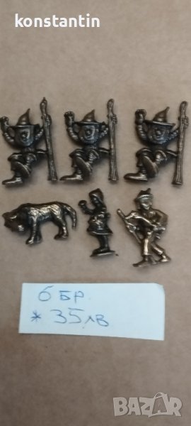 ЛОТ КИНДЕР ФИГУРКИ ПРИКАЗКИ, снимка 1