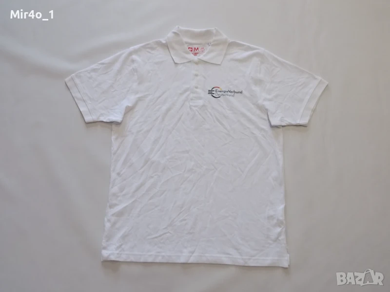 нова работна тениска engelbert strauss риза блуза горнище бяла мъжка оригинална M, снимка 1