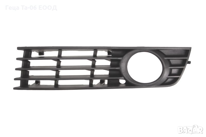 Audi A4 B6 / Решетка предна броня лява с отвор за халоген за Ауди А4 Б6, снимка 1