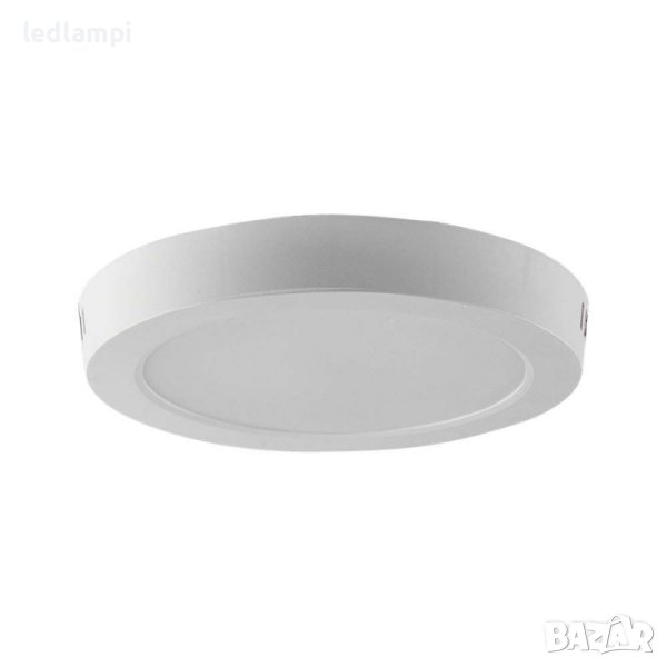 LED Панел 12W Кръг Открит Монтаж SLIM - ИЗГОДНА ЦЕНА, снимка 1