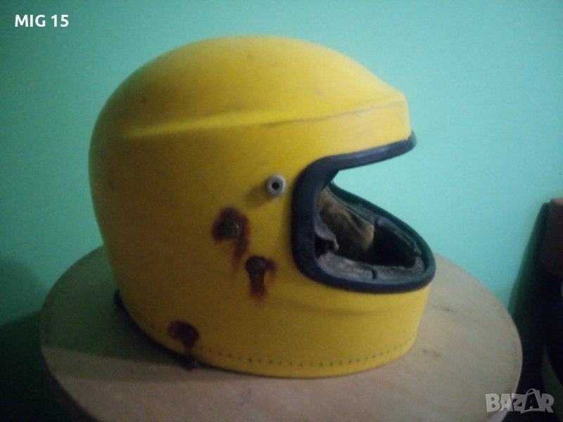 Стара каска за мотор, снимка 1