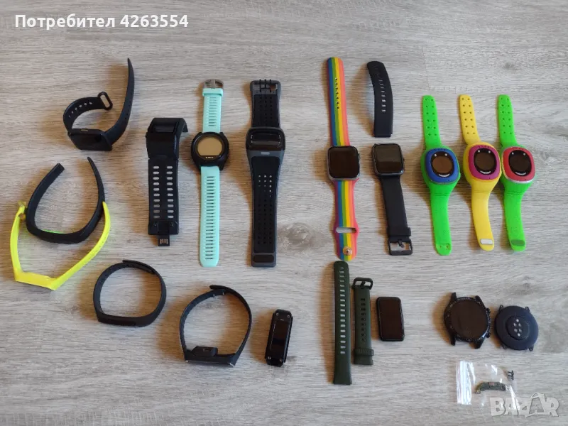 Лот от смарт часовници за части или ремонт, снимка 1