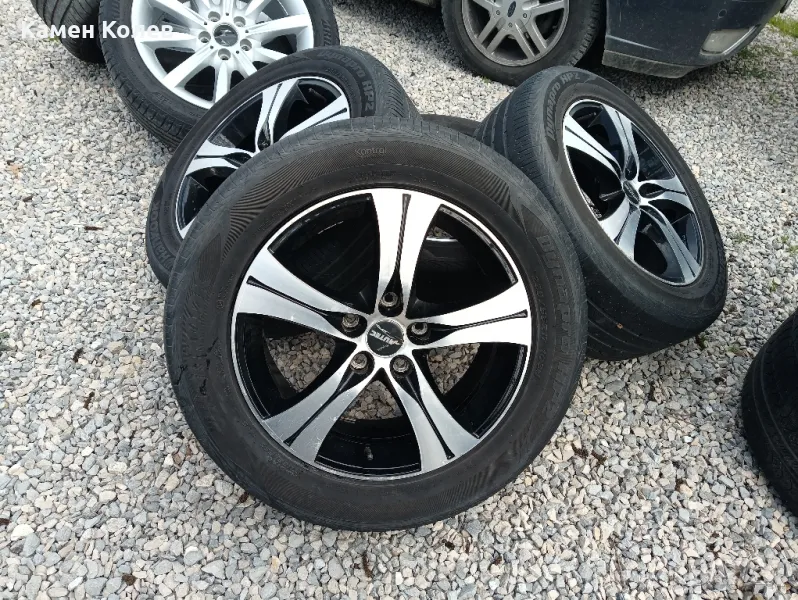 Джанти за Фолксваген Т5,Т6, Каравел и Мултиван.  5х120 17 цола., снимка 1