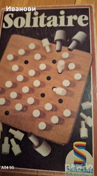 Solitare Настолна игра, снимка 1