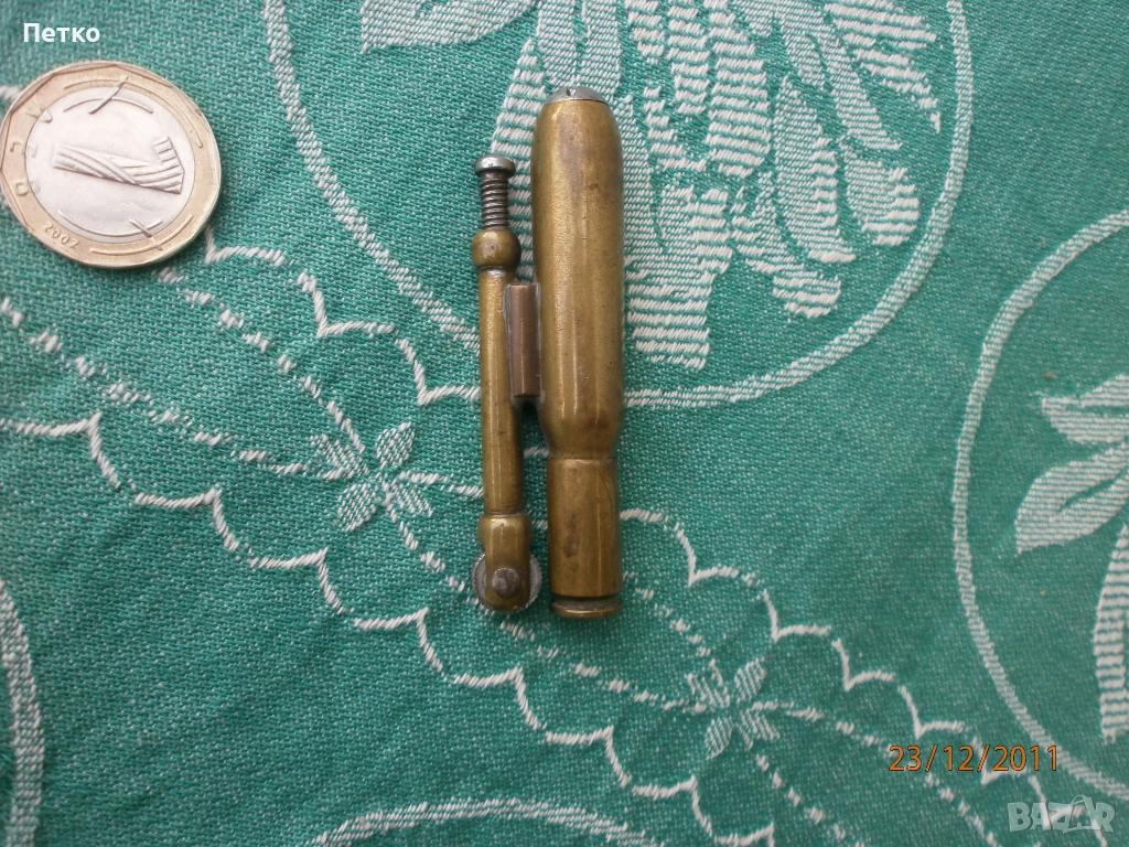 Автентична военна запалка  отлична, снимка 1