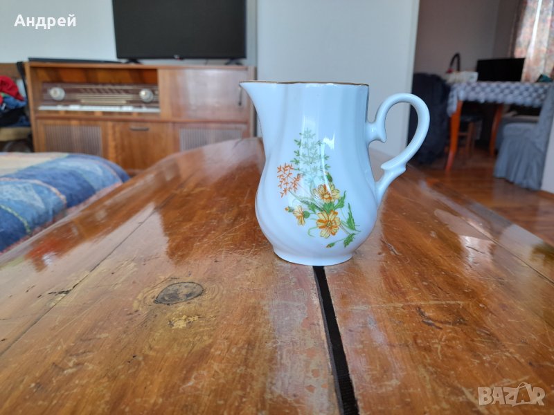 Стара порцеланова кана,каничка #2, снимка 1