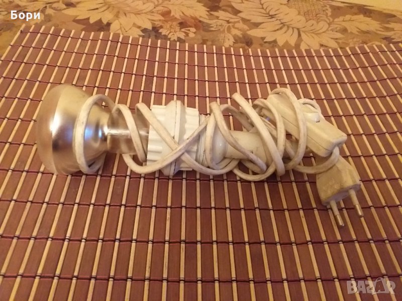 Щепсел/кабел/ел.ключ/фасунка/крушка, снимка 1