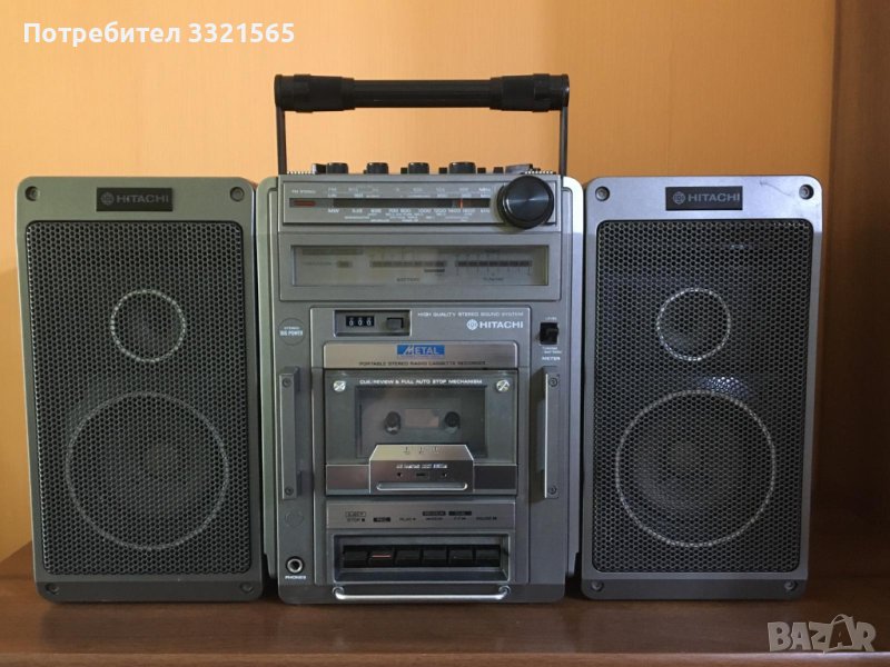 Радиокасетофон Hitachi TRK 9140E, снимка 1