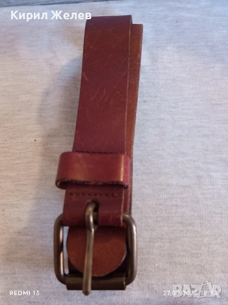 Оригинален марков кожен колан ХОЛАНДСКИ ДИЗАИН 26612, снимка 1