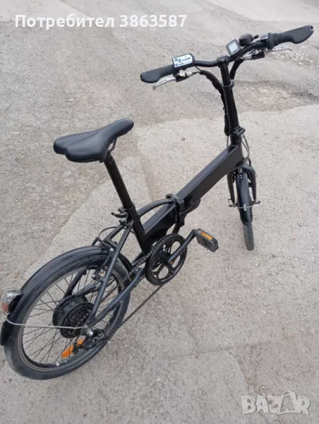 Сгъваемо електрическо колело малко използвано., снимка 1