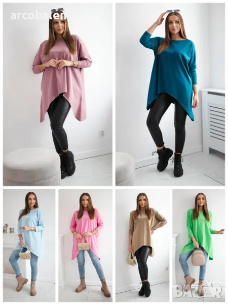 Дамска блуза oversize, 14цвята , снимка 1