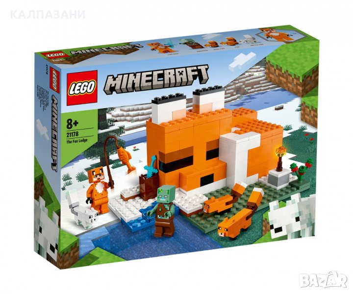 LEGO® Minecraft™ 21178 - Хижата на лисиците, снимка 1