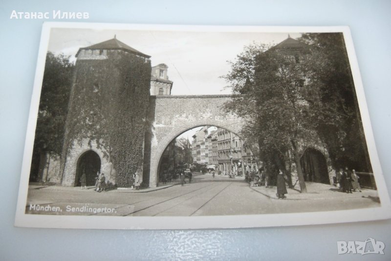 Стара пощенска картичка от Мюнхен, 1938г. свастика, снимка 1