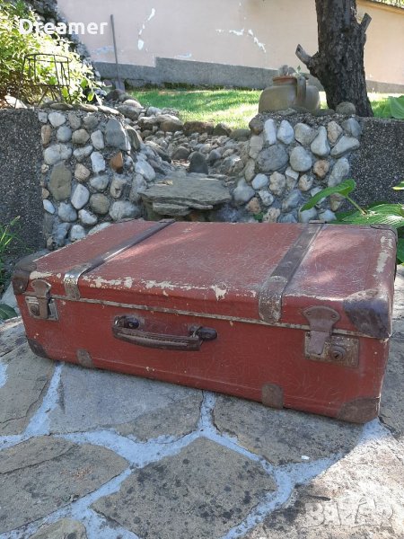Стар куфар с обков/ ретро, снимка 1