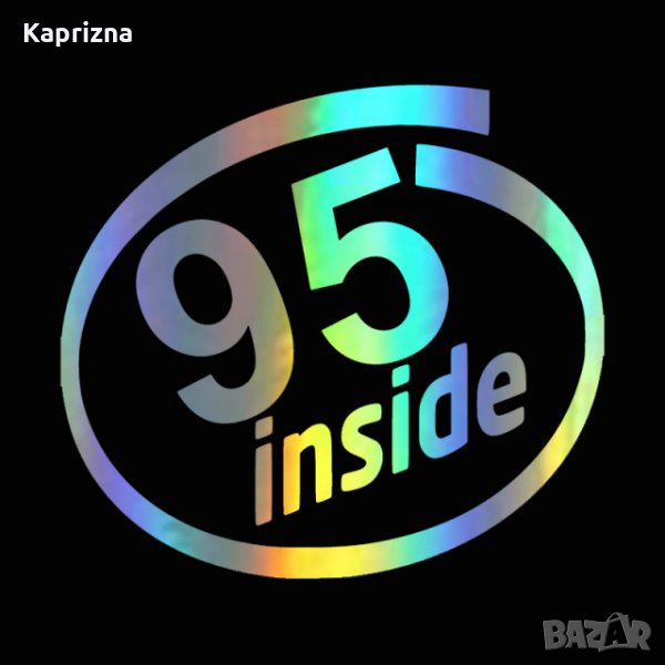 3D стикер за кола ai-95, снимка 1