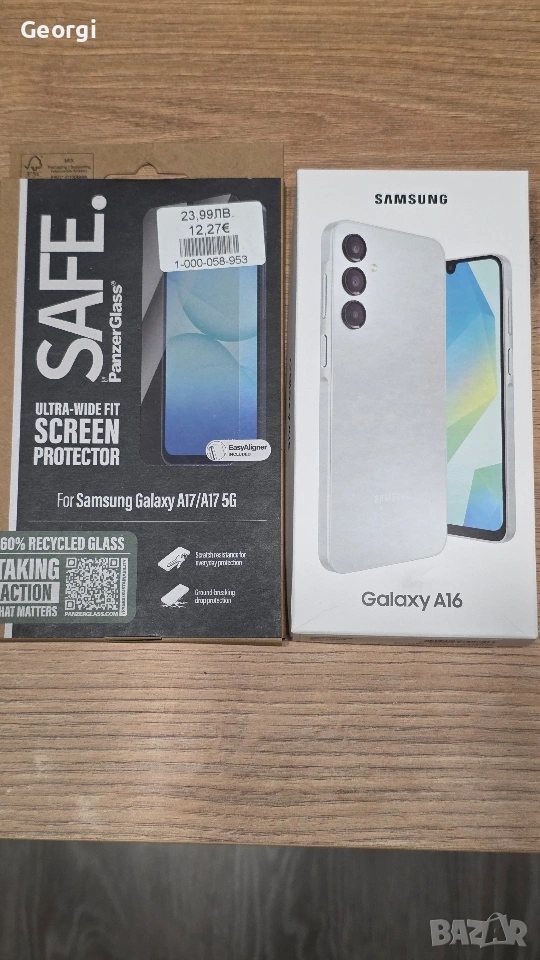 Samsung a16 GRAY НОВ  4/128gb, снимка 1