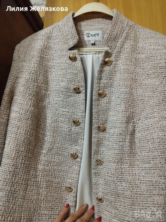 Дамско сако на Луси,ХЛ, снимка 1