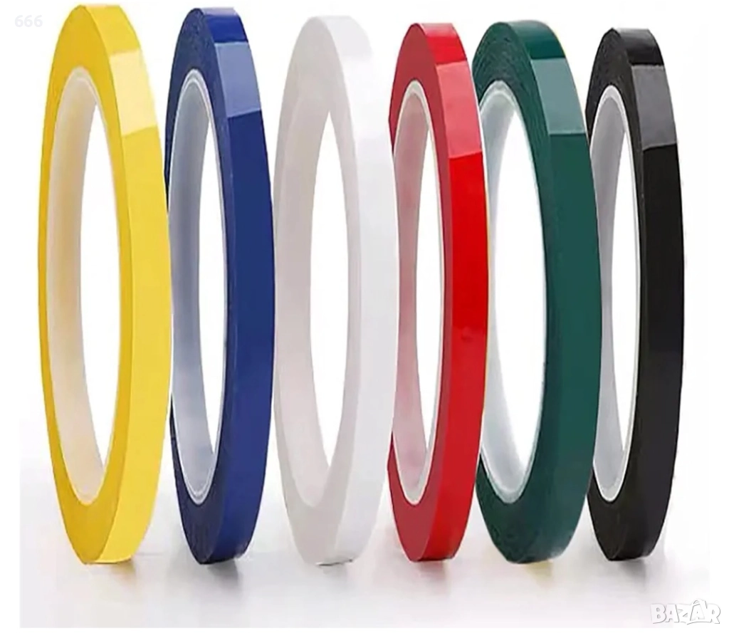 Маркираща лента - 6 броя, снимка 1
