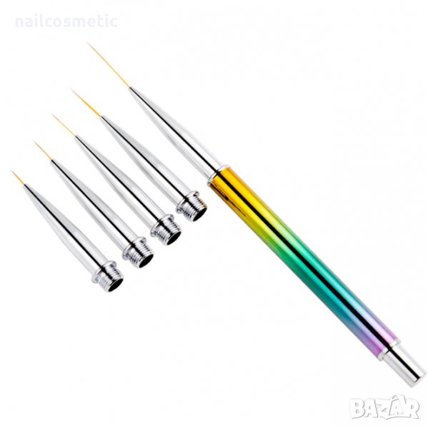 5 в 1 Професионални четки за линии и детайли, снимка 1