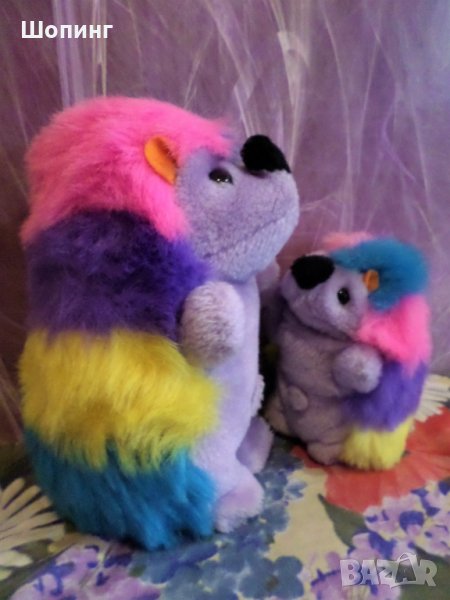 Пухкави цветни таралежи, снимка 1