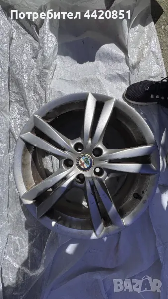 Джанти за Alfa Romeo 7.5Jx17H2, снимка 1