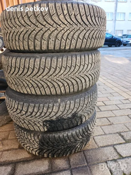 Зимни гуми с джанти 195/55/R15, снимка 1