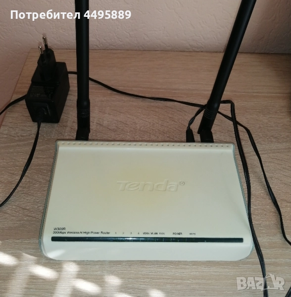 Безжичен рутер Tenda W309R, снимка 1