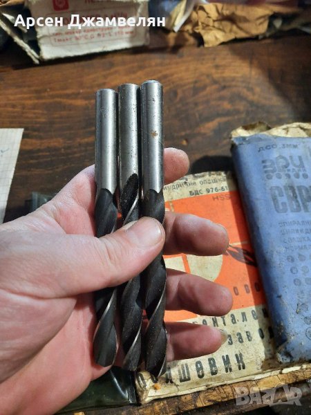 Свердла Български от 142 броя от ф0,8 до ф16, снимка 1