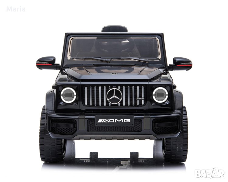 Акумулаторен джип Mercedes Benz G63 Licenseds, с меки гуми, с Кожена седалка, Металик боя, снимка 1