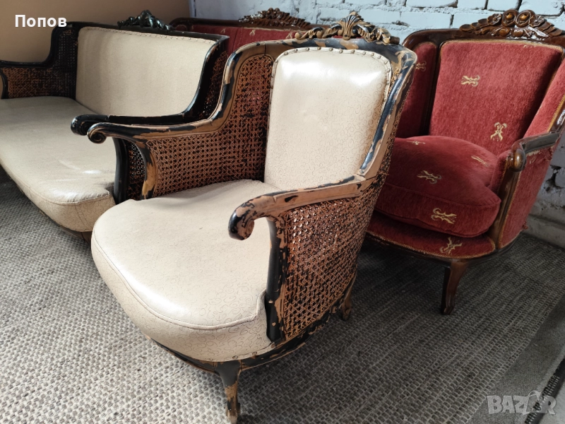 Барокови гарнитури за реставрация, снимка 1