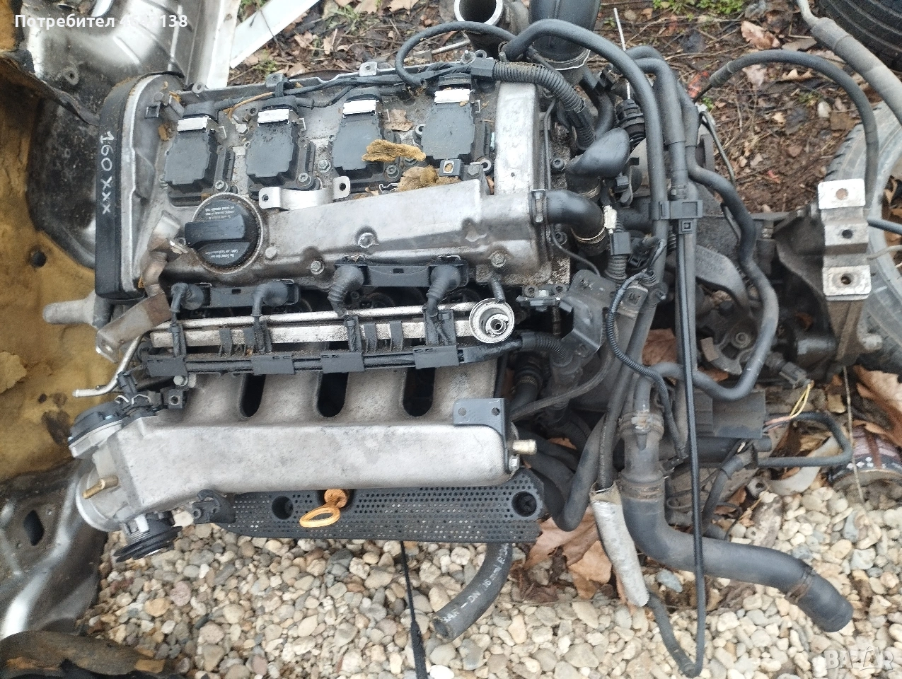 двигател ауди а3 1.8т, снимка 1