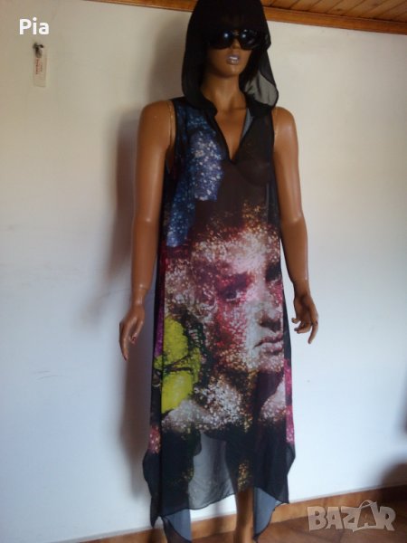 Ефектна лятна с качулка, снимка 1