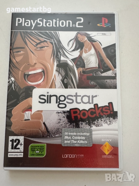 SingStar Rocks! за PS2, снимка 1