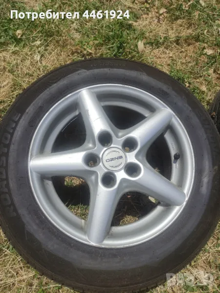 Джанти 15 5x112 с летни гуми  195/65/15, снимка 1