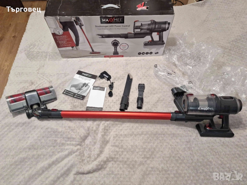 Оригинална немска Безжична/Акумулаторна  Ръчна и Подова Прахосмукачка с Въртяща се Четка, снимка 1