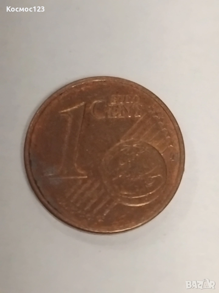 Рядък евро цент , снимка 1
