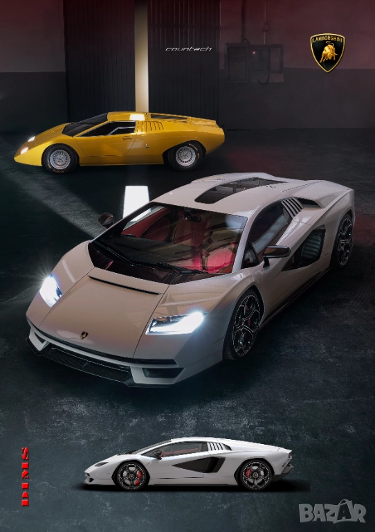 Книга брошура каталог автомобилна литература Lamborghini Countach LP 800-4 , снимка 1