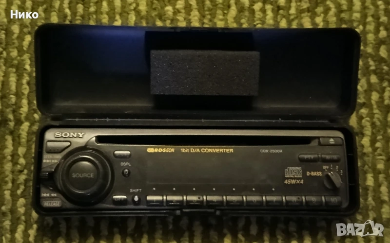 Оригинален преден панел Sony CDX-2500R , снимка 1