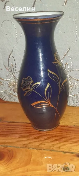 Голяма кобалтова ваза Намаление , снимка 1