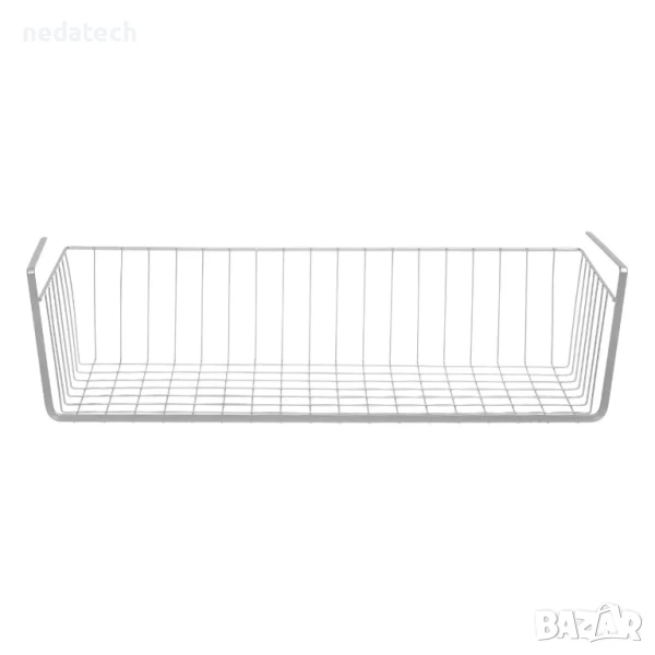 Метален органайзер, Бял, 50x25.5x13.5 см., снимка 1