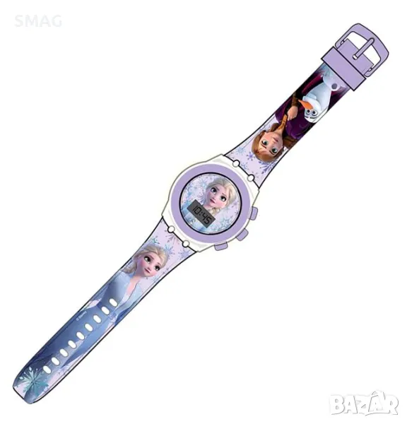 Детски цифров 3D светещ ръчен часовник Frozen S_1203258, снимка 1