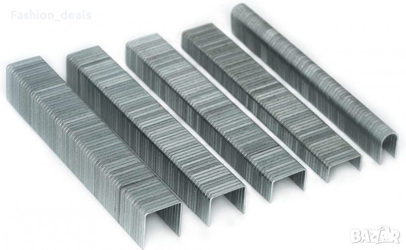 Нов комплект метални скоби за пистолет телбод Toolzilla 4400 броя Различни размери, снимка 1