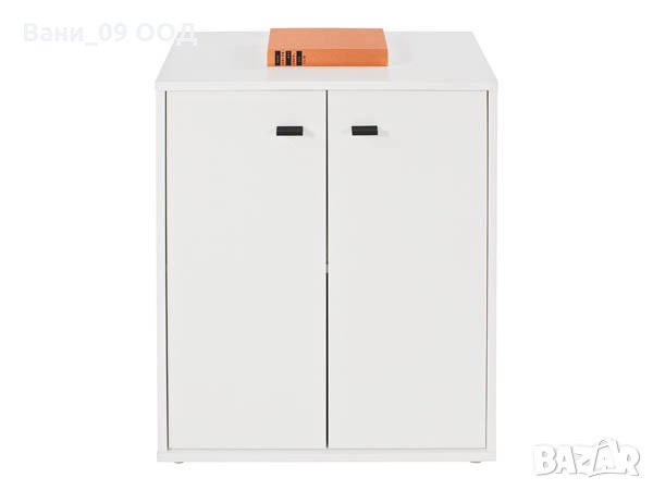 Практичен скрин в бяло, снимка 1